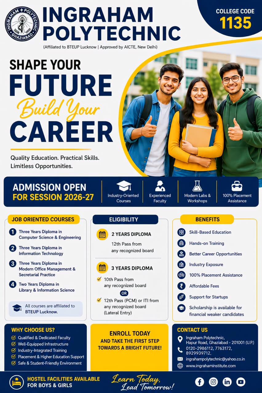 Admission Open 2026-27